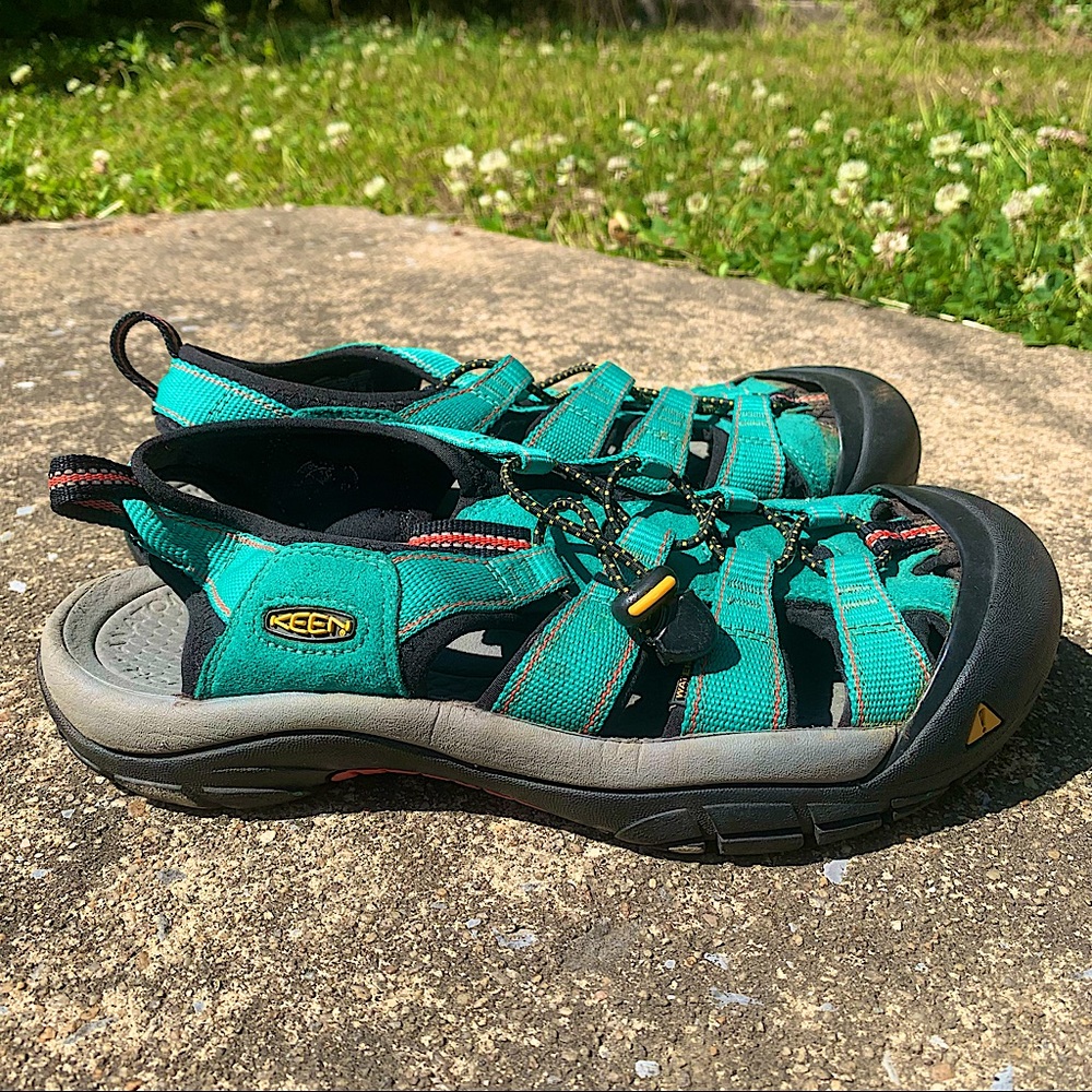 Teal Keen Waterproof Sandals